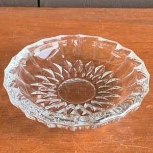 Vintage | Val St Lambert Cut Crystal Ashtray